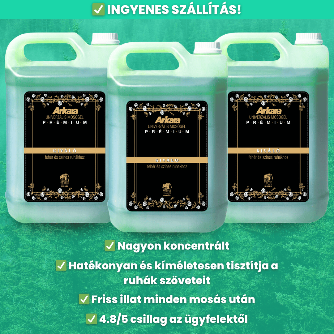 Csomag 3x Univerzális Kiváló Mosószer